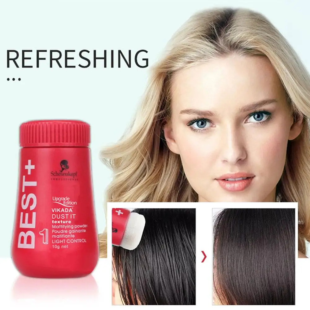 Hair Fluffy Powder Haircut Design Increase Hair Volume Frizz Fixed Lasting Model Refreshing Men And Women Hair Styling Powder view 4