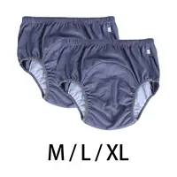 2x Adults Incontinence Underwear Pull on Cover Pant Absorbent Urinary Briefs Washable Adult Cloth Diaper Nappy for Postpartum 2