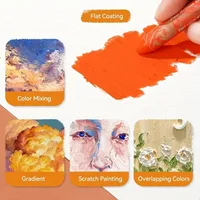 1pc of Ultra-Soft Oil Painting Stick Set, Washable Macaron-Colored Crayons for Graffiti And DIY Art. 2