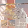 Transparent Coat Rack Light Luxury Non-Slip Space Saving Multipurpose Hanger Gold Dust Acrylic Home Organization And Storage 1