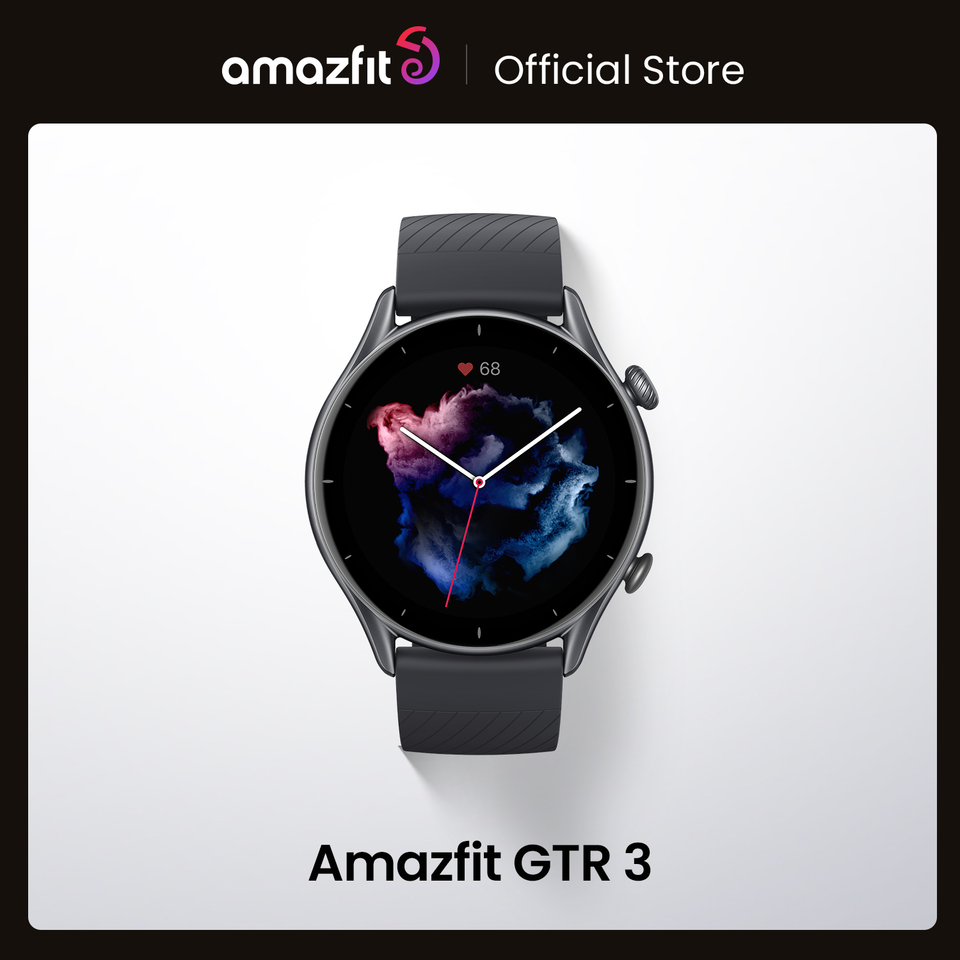 Global Version Amazfit GTR 3 GTR3 GTR-3 Smartwatch 46mm Zepp OS Alexa Built-in GPS Smart Watch  Over 150 Sports  Modes