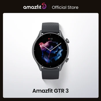 Global Version Amazfit GTR 3 GTR3 GTR-3 Smartwatch 46mm Zepp OS Alexa Built-in GPS Smart Watch  Over 150 Sports  Modes 1