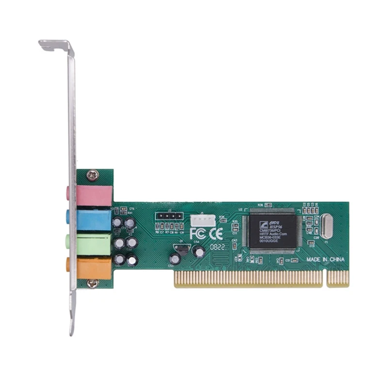 Tarjeta De Sonido Digital PCI-E PCI Express 4,1 Canales 3D 5.
