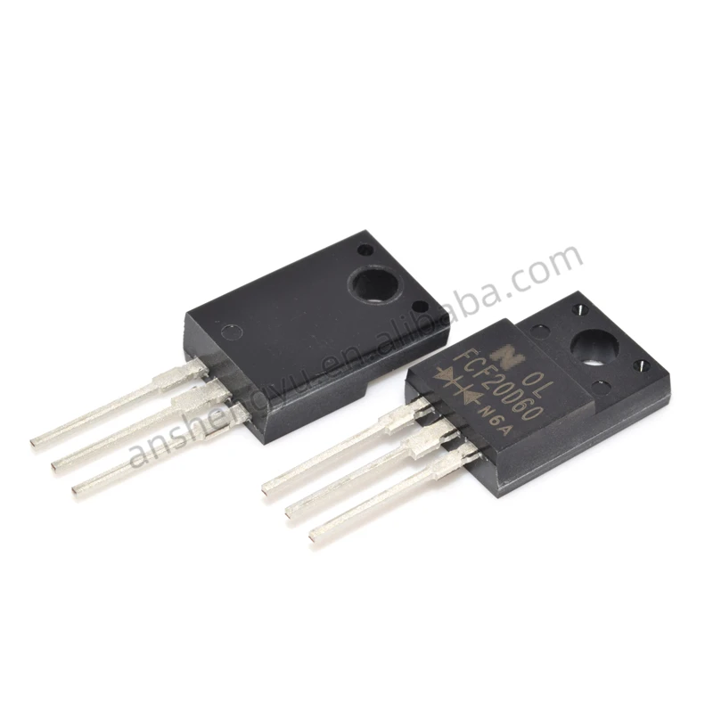 

5PCS FCF20D60 Triode TO-220F