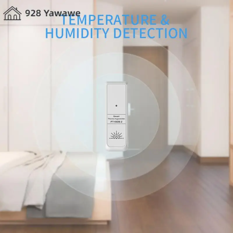 

Smart Life Weather Station Tuya Smart App Control 2023 New Smart Home Temperature And Humidity Meter High-precisioen Bluetooth