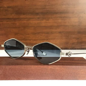 Occhiali da sole con montatura piccola a rombo alla moda Nuovi occhiali da sole semplici con parasole da spiaggia Occhiali da sole per fotografia da viaggio all'aperto UV400 1