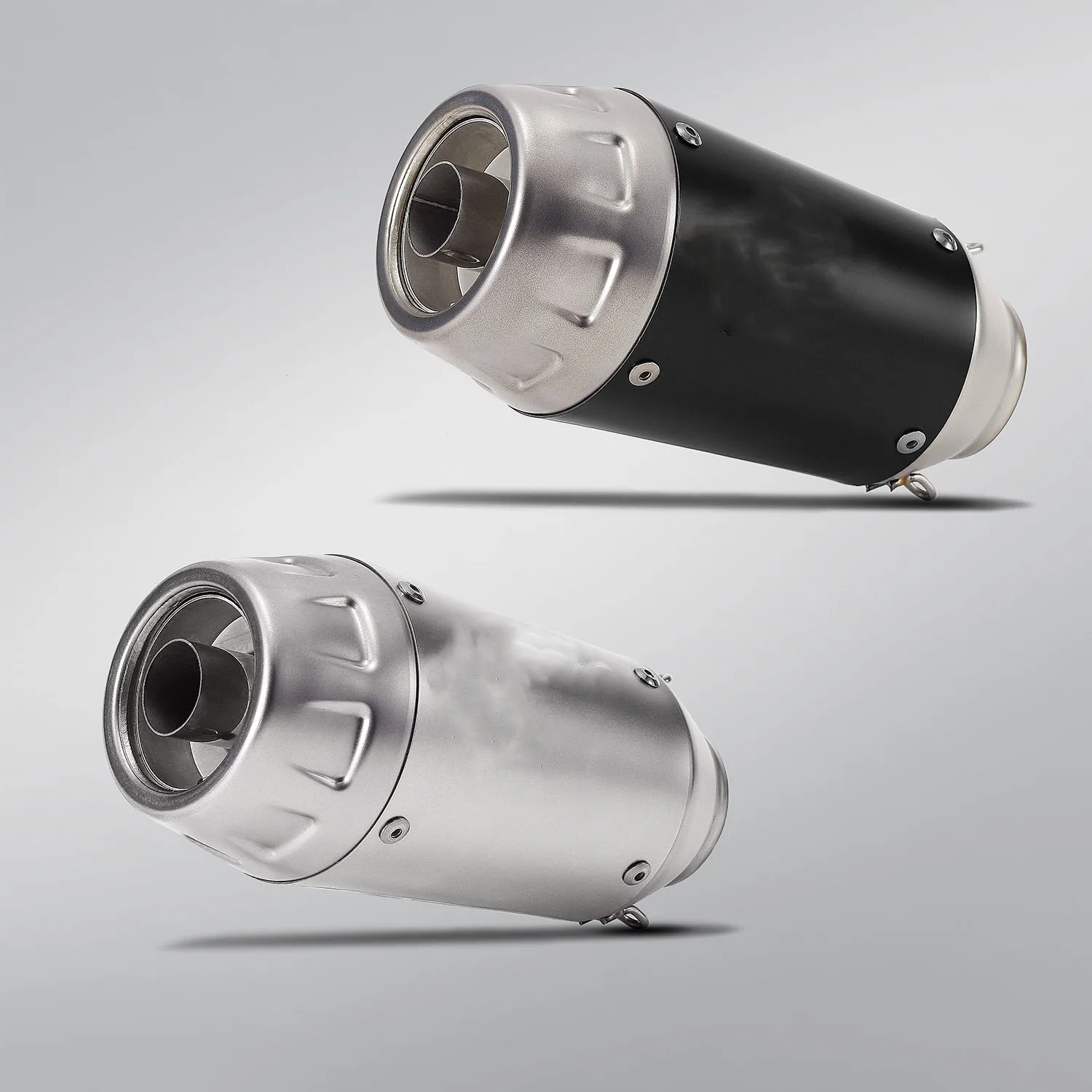 51mm Motorcycle Exhaust ARRO Muffler Pipe Stainless Steel Tube For Yamaha Honda Kawasaki Z800 Z900 R1 R3 R6 CBR600 NC700 Z400