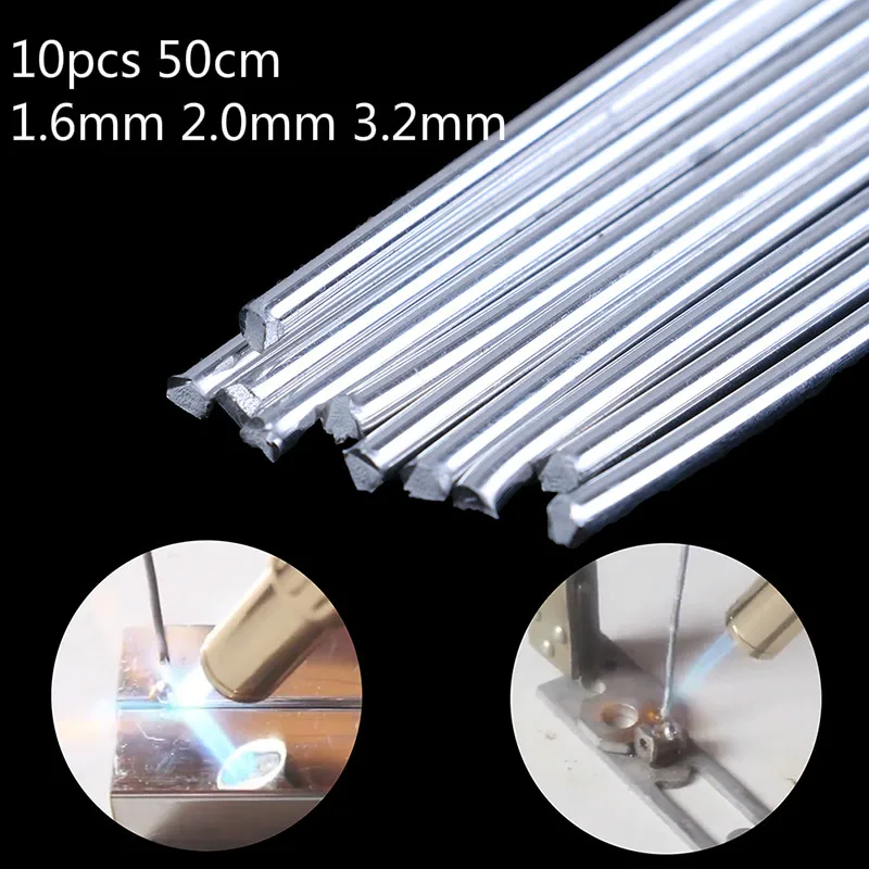 Easy Melt Low Temperature Aluminum Universal Welding Rod Cored Wire Rod Solder No Need Solder Powder Weld Bar for Propane Torch