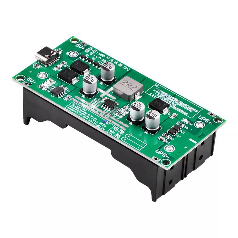 lithium battery charger Type-C 15W 3A 18650 DC-DC Step Up Booster Fast Charge UPS Power Supply Converter 5V 9V 12V