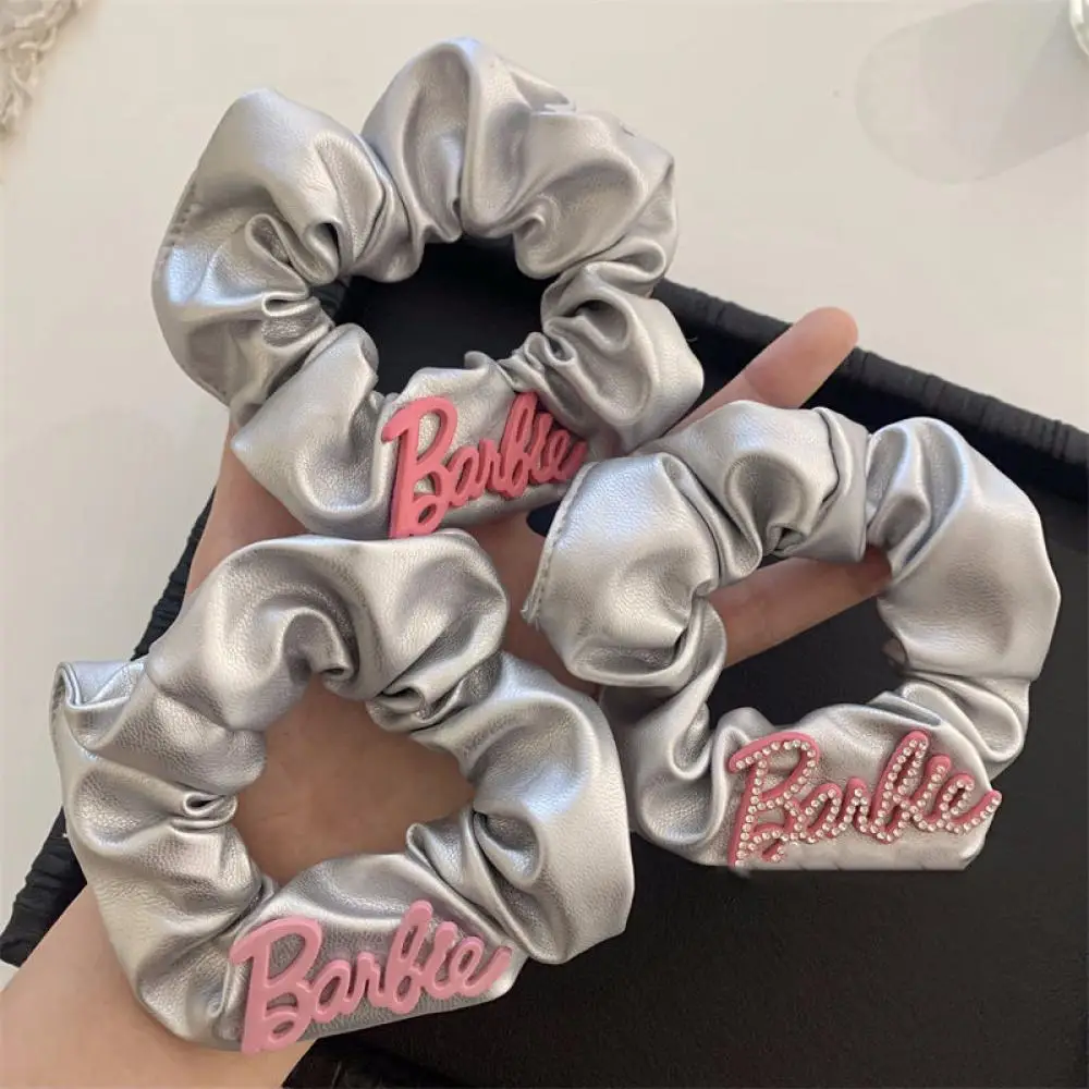 New Barbie Hair Bands Hair Rope Y2K Kawaii Girl Silver Accessori Per Capelli Ragazza Regali Di Compleanno Halloween Cosplay Headwear Hair Loop