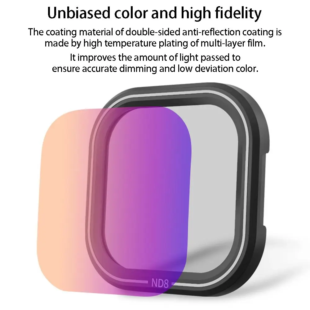 New Underwater Swimming Photography For Gopro 9/10 Diving Filter