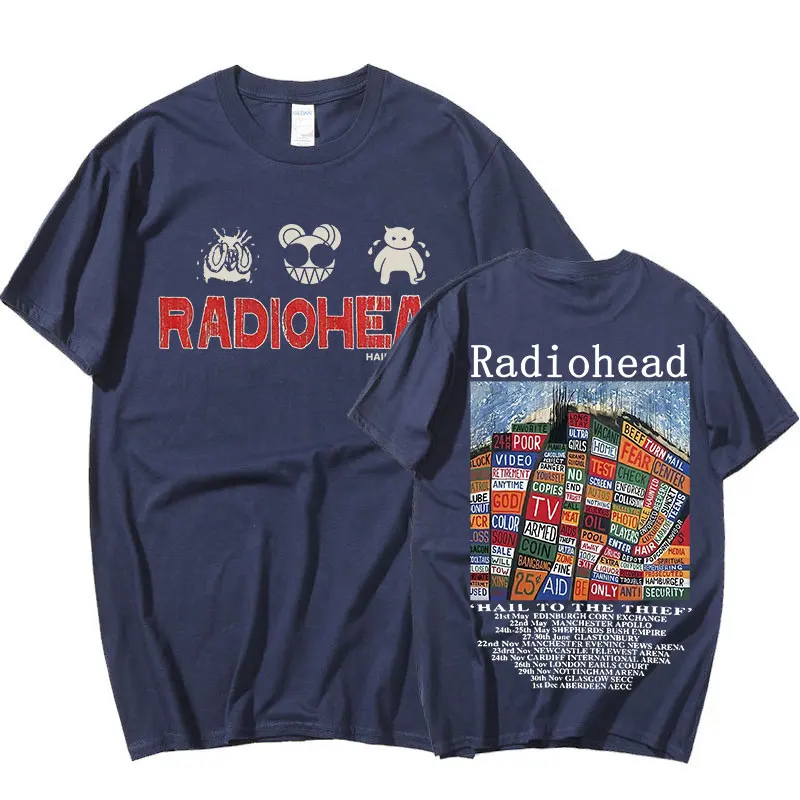 Play Radiohead Creeps|radiohead Hail To The Thief T-shirt