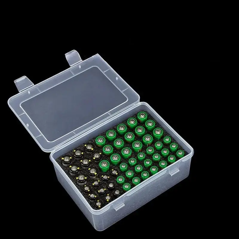 배터리 보관 정리함 홀더, AA AAA 배터리 54개 수납 가능, 배터리 박스 케이스, 차고용 컨테이너, 가정용 서랍 정리함 디스펜서
