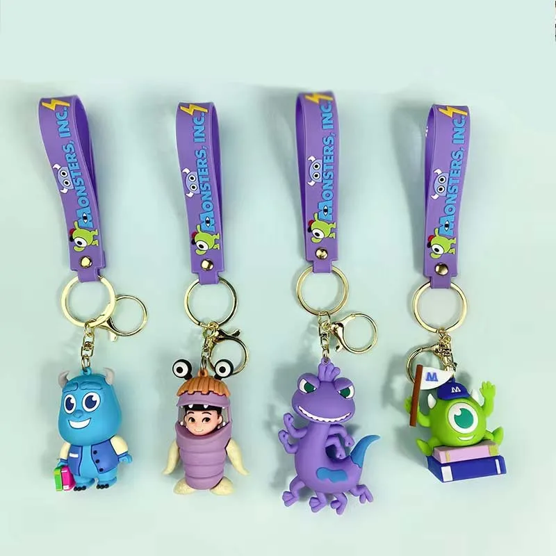 

Kawaii Cartoon Animation Disney Mr.q James P. Sullivan Monsters. Inc Key Chain Pendant Keychain Bag Pendant Accessories