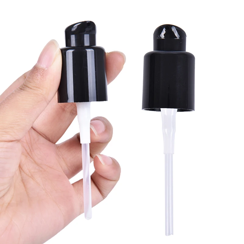 Düğme ile 1 adet sıvı fondöten pompası sıvı koruyun kilit kozmetik Indenter pompaları makyaj araçları makyaj araçları kiti