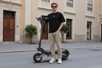 Trottinettes électriques pliables OOTD T10 -13.5AH, directement de l'usine, batterie 48V 13.5AH, moteur 900W, vitesse maximale 50 km/h, trottinette électrique pour adultes 4