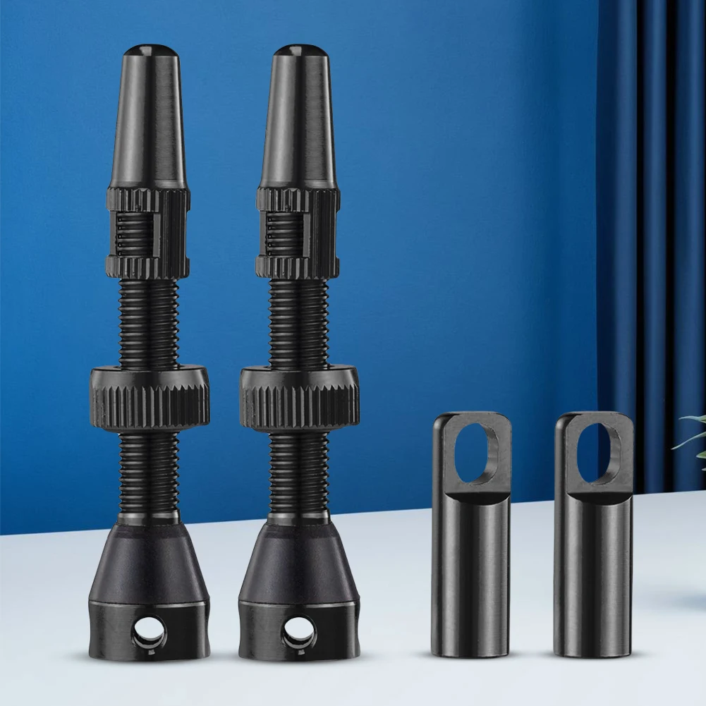 Road Bike Presta Valve Core Remover Tool 40/44mm for Road Tubeless Tire 1 Pair, bicycle valve core remover, bicycle valve tool