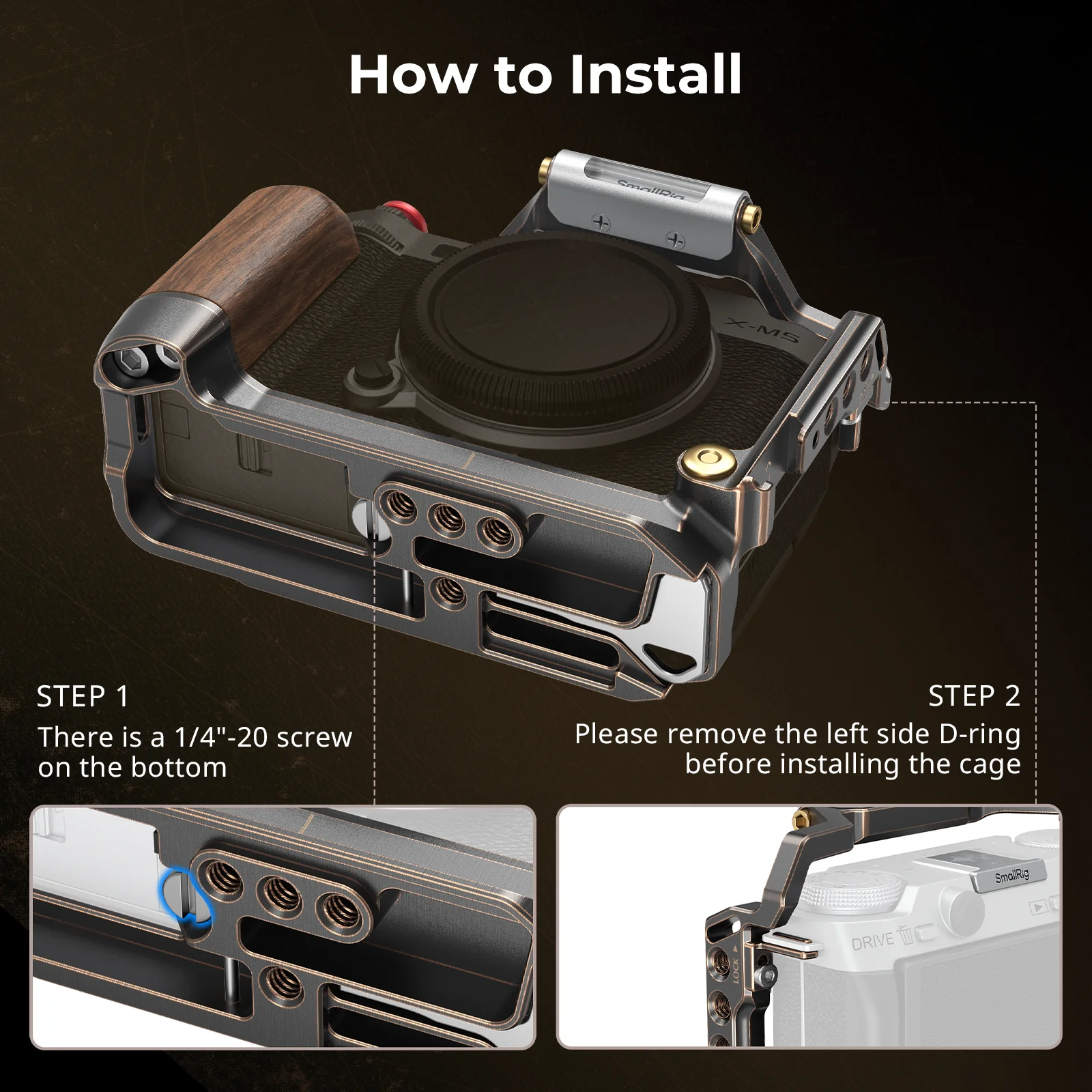 今週限り値下げ　Smallrig Retro cage for X-T5 Amazon.com : SmallRig X-T5 Camera Full Cage for FUJIFILM