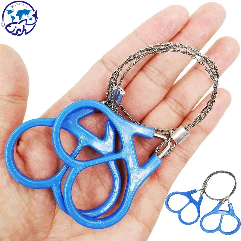 

Wire Saw Stainless Steel Pocket Chainsaw Mini Cable Survival Gear Pole Emergency Kit Outdoor Tools for Camping Hiking Hunting