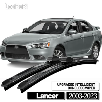 For Mitsubishi Lancer 7 8 9 2003-2023 2008 2016 2017 2018 2020 2pcs Front Windshield Wiper Blades Windscreen Wipers Carbon Fibre 1