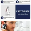 1/2PCS Male Shaving Aprons Creative Wall Mirror Suction Haircut Wrap Cape Home Salon Moustache Beard Shaving Apron Cleaning Bib 3