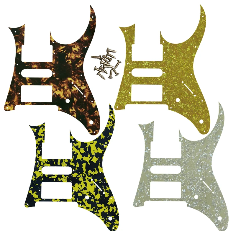 

Xinyue Great Quality Electric Guitar Parts - For MIJ Ibanez RG 350MZ RD Guitar Pickguard Humbucker HSH Pickup Scratch Plate