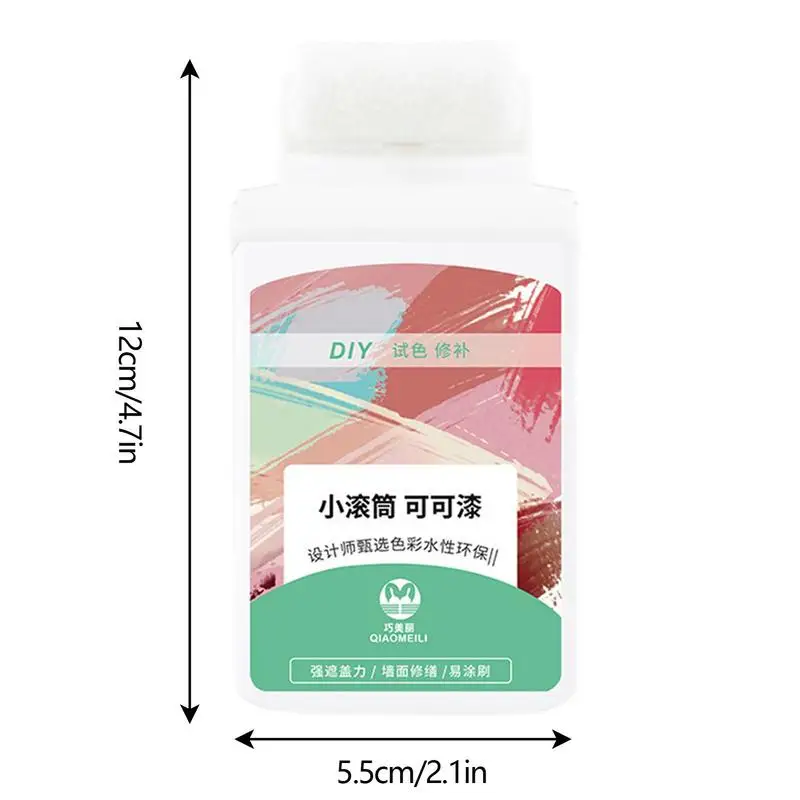Rolling Brush 100ml Repair Wall Paste Quick Dry Wall Patch Kits Repair Kit Paste Roller For Paint Decor