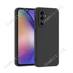 Shockproof Anti-Falling Soft TPU Back Cover Case for Galaxy A56 5G (Black)
