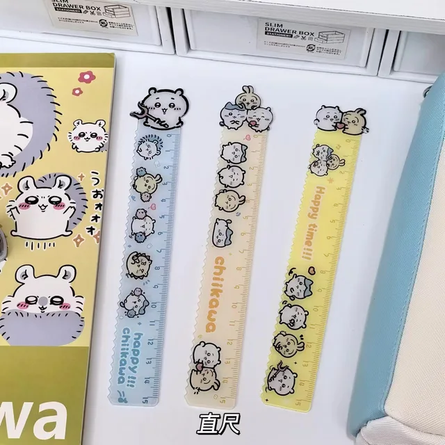 Chiikawa Ruler Suit Ruler for Students - Chiikawa Plush