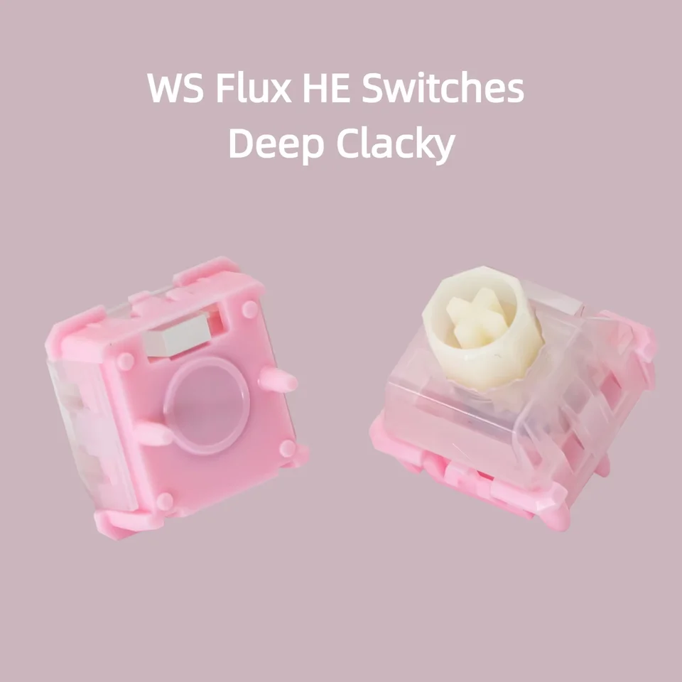Wuque Studio WS Flux HE Switch Deep Clacky Sound 35gf Magnetic