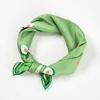 Bright Color Spring Summer Small Square Silk Scarf For Women Female Neck Scarfs Printed Lemon Hair Scarf Girls Kerchief 50X50CM 6