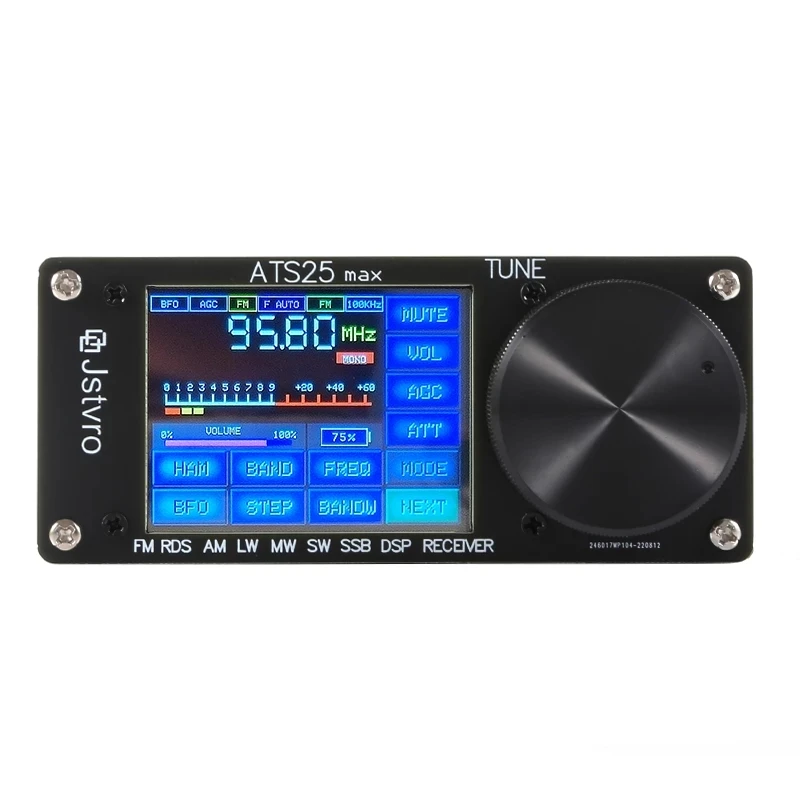 New-ATS25-Max-Si4732-All-Band-Radio-Receiver-Full-Band-FM-RDS-AM-LW-MW ...