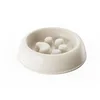 Cat Slow Feeder Bowl Anti-Choking Pet Food Dish Non-Gulping Feeding Utensil for Kitten Small Cat 2