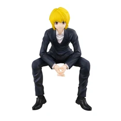 Hunter×Hunter Anime Figurine Collection - Kurapika, Chrollo, Illumi, Hisoka 13cm Action Figures Noodle Stopper Collectibles Gifts (Kurapika NO Box)
