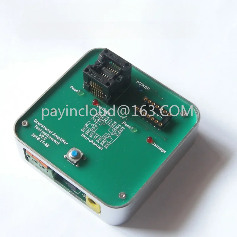 

Four Op Amp Tester, Four Op Amps