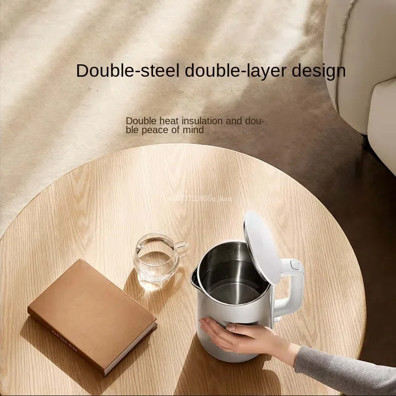 Iconic Brand mijia Electric kettle S1 hot water kettle double steel double layer design 316 stainless steel high power 1.7L household