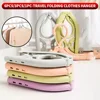 6PCS/3PCS/1PC Portable Folding Travel Hanger - Space saving Drying Hanger, Travel Hanger 1