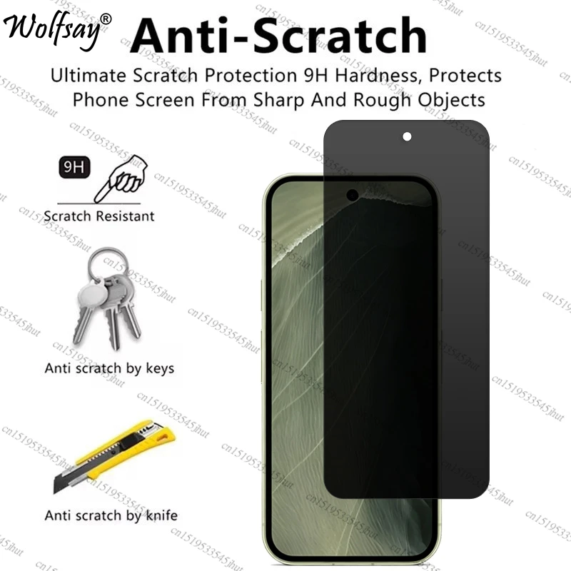 Anti-Spy Tempered Glass Privacy Screen Protector