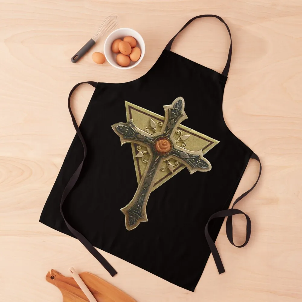 

Rosicrucian Order First Master's Cross Apron Women's Dresses Kitchen Apron Women Aprons Ladies