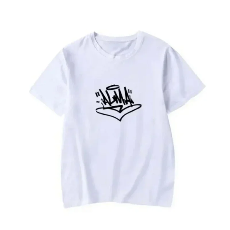 

Футболка Nicki Nicole ALMA Tour мужская, забавный топ в стиле хип-хоп, классная уличная одежда унисекс, графические футболки в стиле харадзюку, топы в стиле хип-хоп