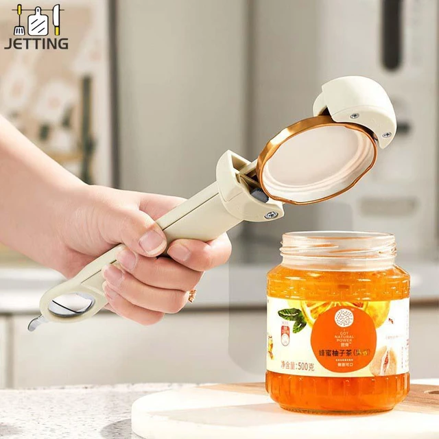 Adjustable Multifunctional Stainless Steel Can Opener, 2023 New Easy Jar  Opener for Weak Hands, Manual Jar Lid Gripper for Seniors with Arthritis, Bottle  Opener Kitchen Gadgets (1 Pcs) 