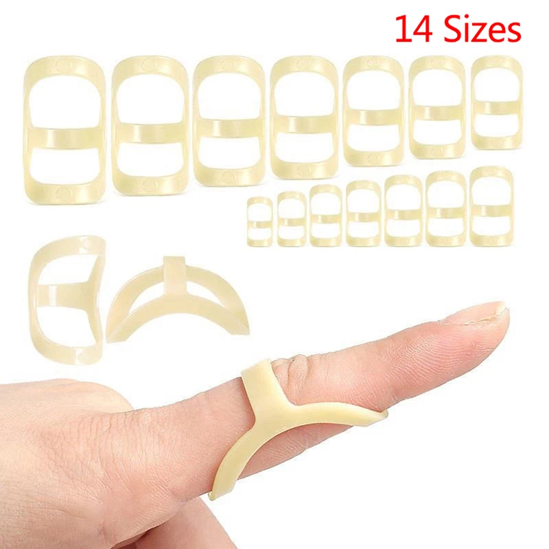 Finger Splint Fixed Ring Adjustable Broken Finger Joint Stabilizer Splint Bracket Protector