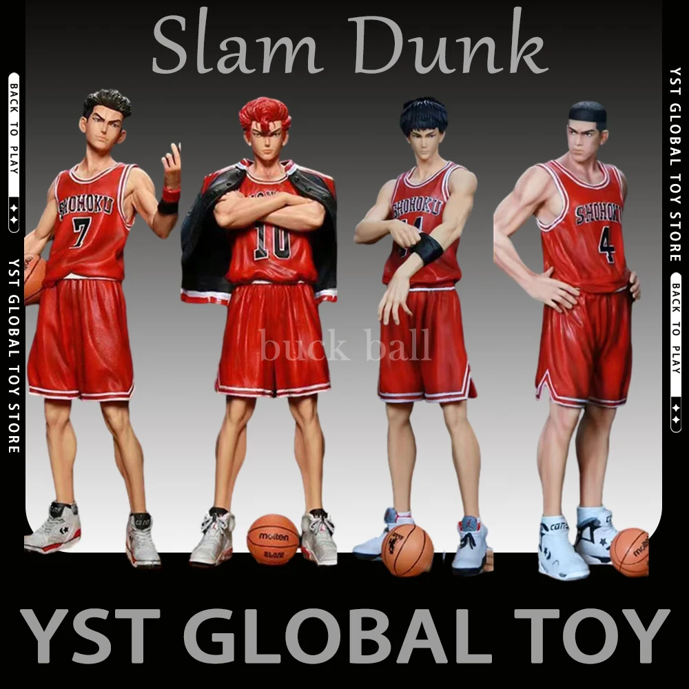 

Фигурка Slam Dunk, 33 см, искусственная аниме-фигурка, статуэтка из ПВХ Gk, Коллекционная модель, украшение для стола, игрушки, подарки