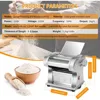 Electric Pasta Maker Machine Pasta Dough Spaghetti Roller Noodle Pressing Machine Stainless Steel 135W for Home Family Use 4