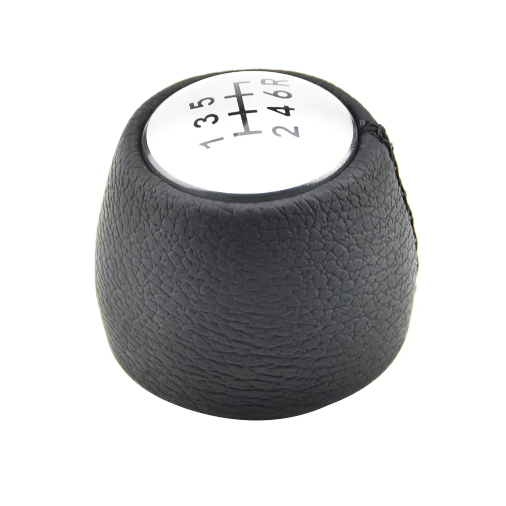 6 Velocità In Pelle Pu Manuale Pomello Del Cambio Leva Leva Leva Leva Del Cambio Stick Per Alfa Romeo Gt 147 166