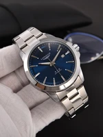 Montre automatique pour hommes, date d'affaires, mécanique, étanche, en acier inoxydable, lumineuse, minimaliste, cadeau pour vous 2