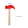 4 Pcs Hammer Baby Early Educational Wooden Puzzle Simulation Children Red Disassemble Hammers Toddler 5