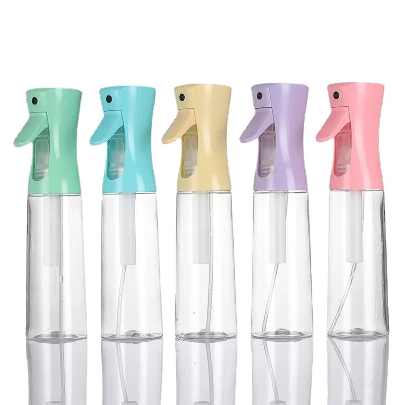Hairdressing Spray Bottle Spray Bottle 200ML Hairdressing Spray Can Empty Refillable Mist Bottle Salon Barber Hair Tools Water Sprayer Beauty Candy Colors