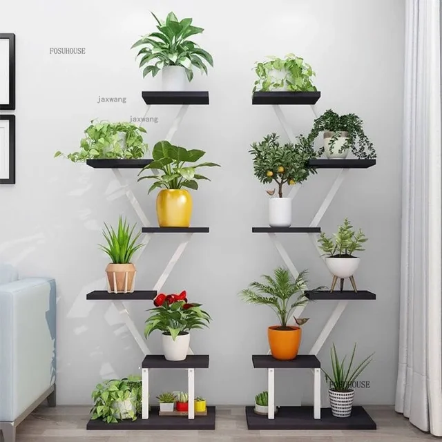 Multi-Layer Iron Plant Stand 2