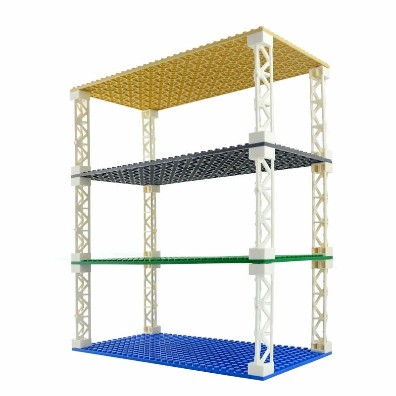 Double-Sided Base Plate Set for Building Blocks - Classic Small Bricks Toy Construction Mat